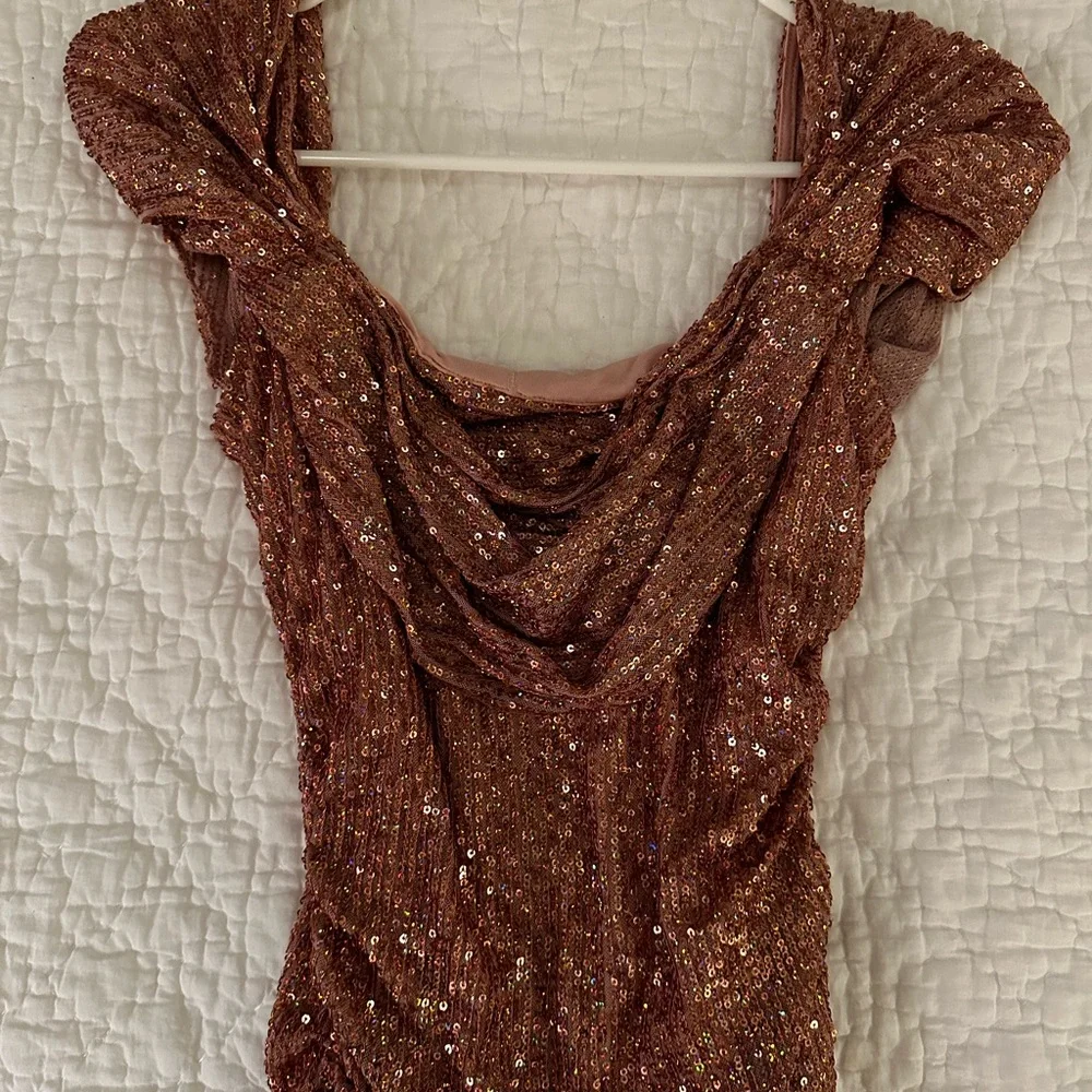 HELLO MOLLY Sparkly pink dress - Picture 2 of 4